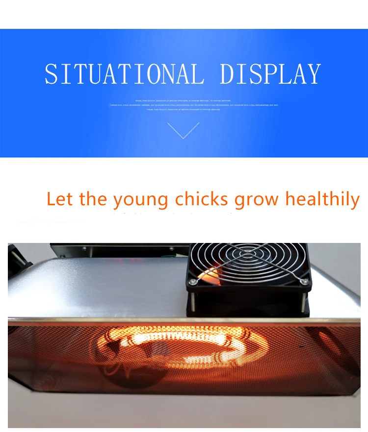 Poultry Farm Chicken Brooder Chicken Electric Infrared Heater 220v