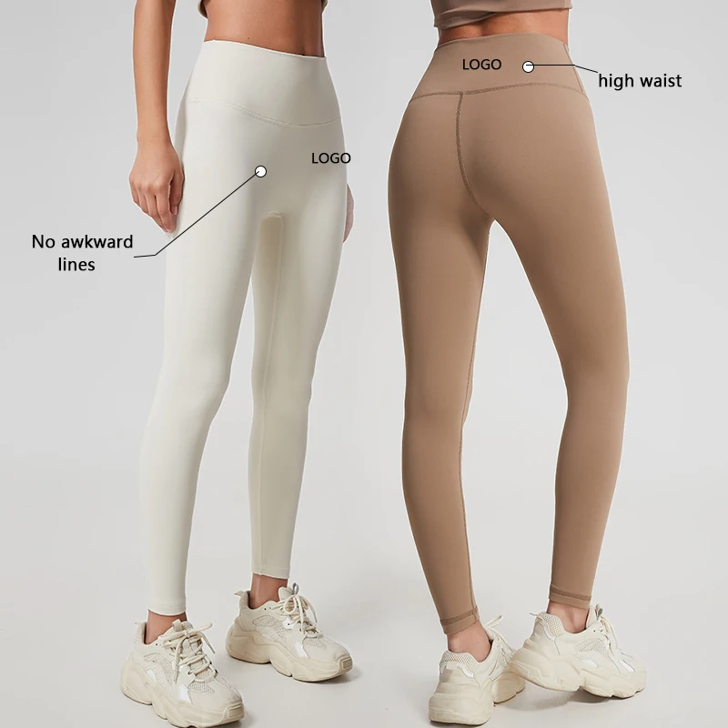 

XW-YK2054 New High-Quality Best-Selling High-Waisted Trousers Nylon Comfortable And Breathable Fitness Transport Yoga Leggings