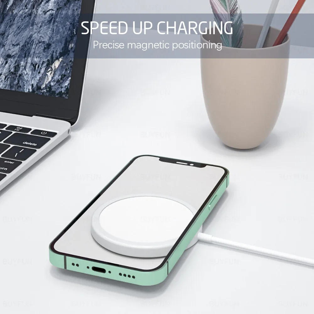 Hot Sale Portable Magnetic Wireless Magnet Charger 15w Magnetic Qi