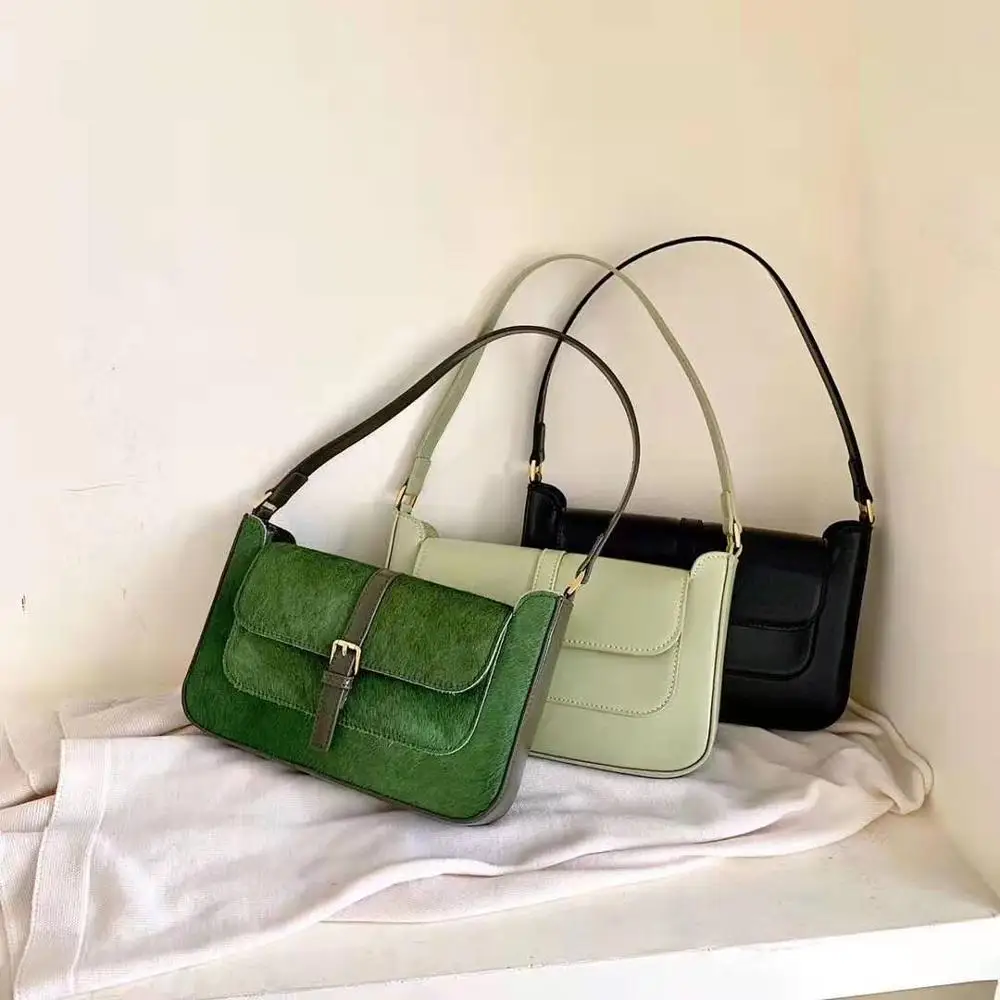 

Stylish Horse Hair Real Fur Genuine Ladies leather handbags