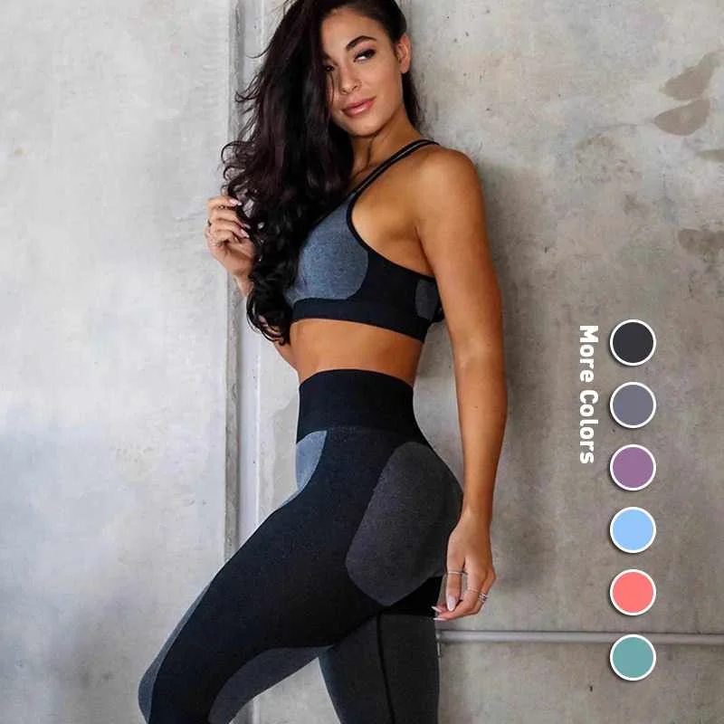 

Fitness Clothing Wear Sport Leggings Set Custom Workout Clothing Plus Size Yoga Activewear For Women