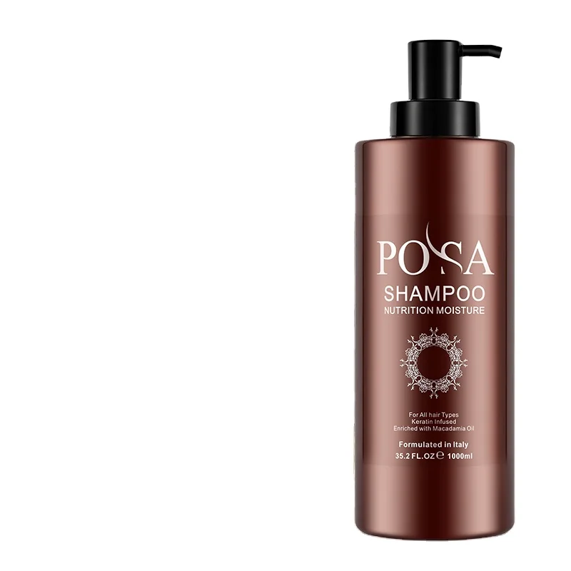 

POSA Sulfate Free Argan Oil natural Hair Moisture Nutrition bio curly frizz control hydrate hair shampoo