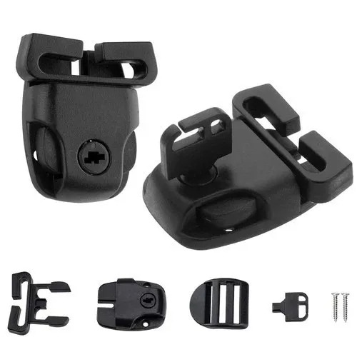 Spa cover security latch with lock and key for child safety compliance