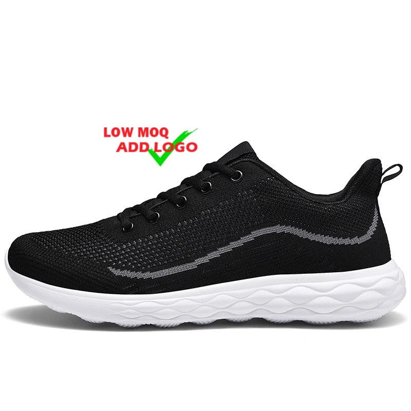 

2021 famous brands designer LOGO calzado para hombre black athlet casual luxury running shoes sport for men's fashion sneakers