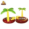 New Design Banana And Tree Adult Lay On Big Size PVC Inflatable Pool Sea Water Float Mattress
