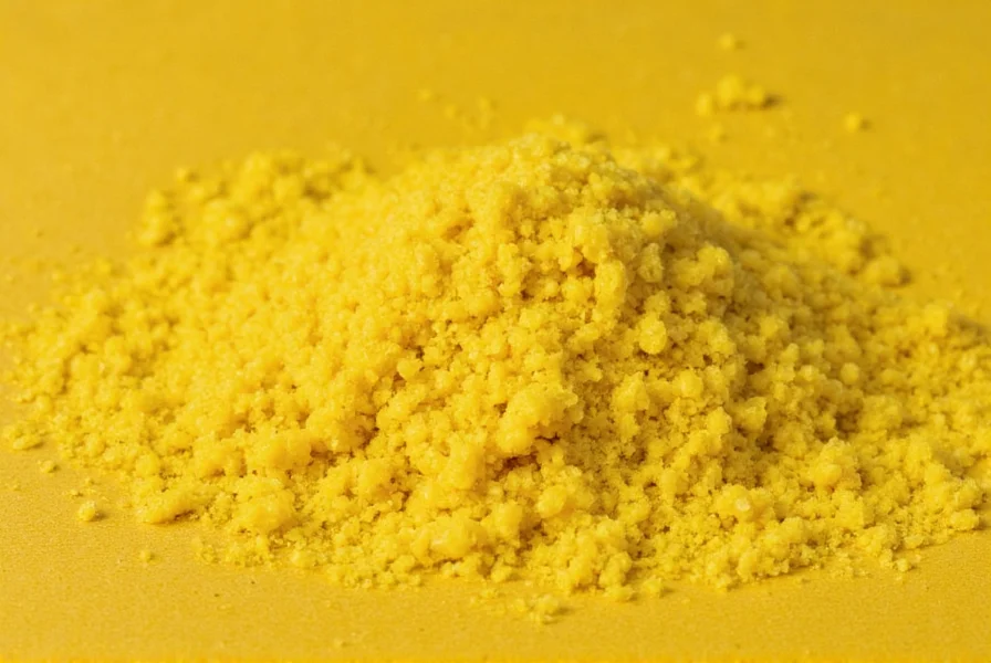 Hand holding mustard bottle with ingredient list visible, highlighting key components