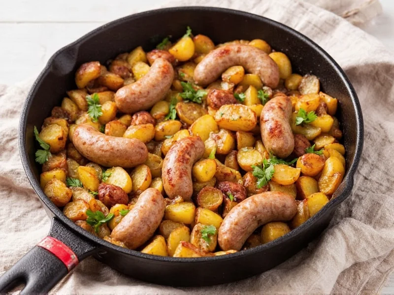sausage potato skillet