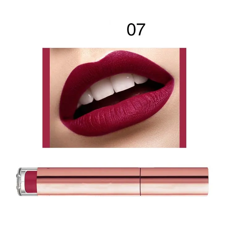 

Wholesale Private Label Makeup liquid lipstick high pigment waterproof makeup custom logo matte lip gloss vendor