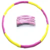 2019 High Quality Wholesale Weighted Hula Hoop Stand Adjustable Design with 8 Detachable Sections Get Slim Professional Soft