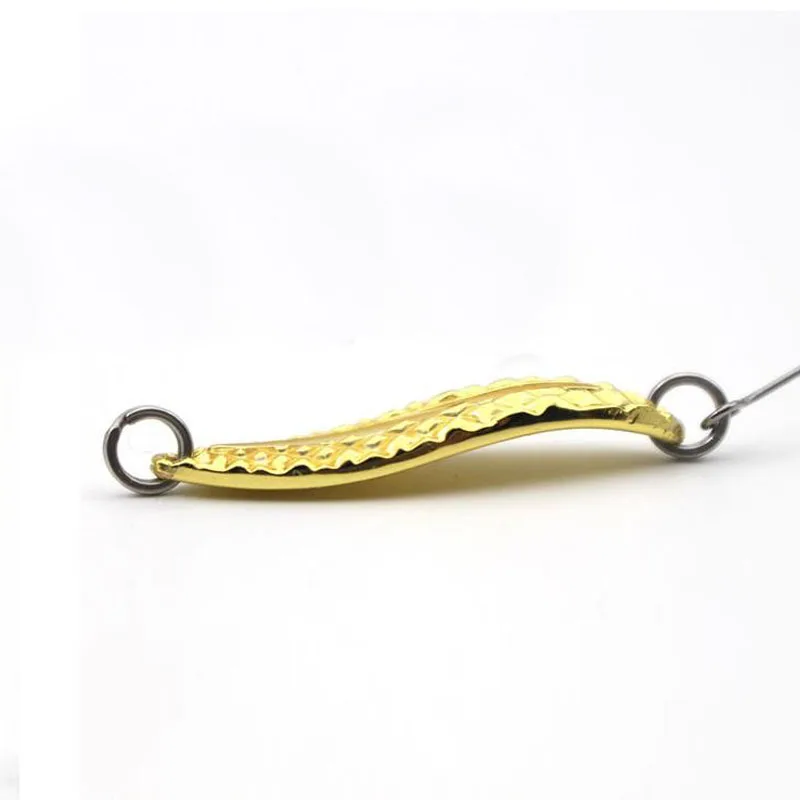

Fishing Metal Spoon Lure Luminous Leech Metal Spoon Fishing Lure 2.5g 3.5g 5g 7g 10g 15g 20g