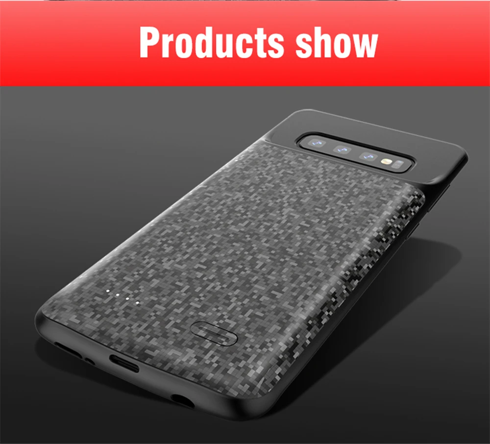 Power Bank Station For Samsung S10 Plus Cover Phone Case 5000mAh For Galaxy S10 Plus Battery Case Dropshipping Agent - ANKUX.COM