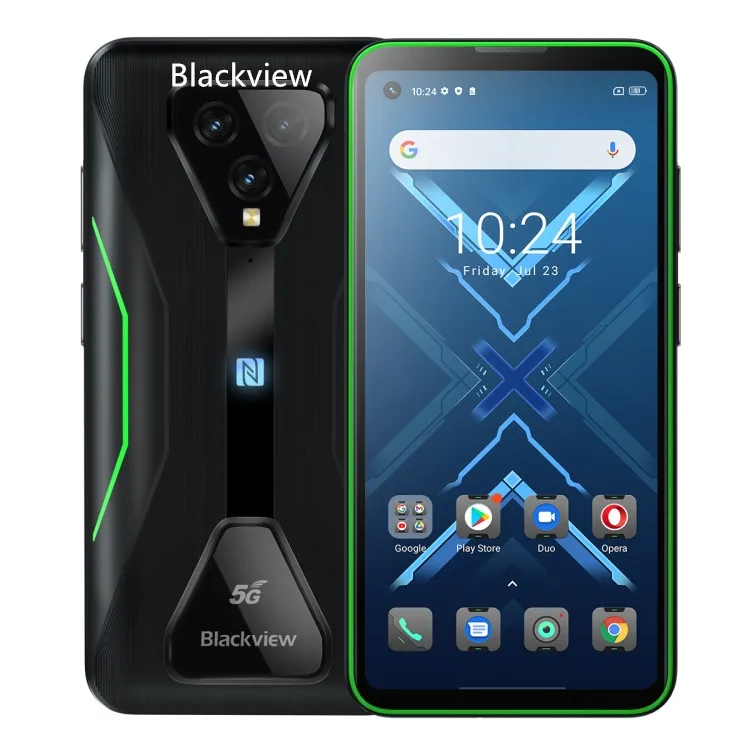 

New Smartphone Blackview BL5000 Gaming Phones 2021 8GB+128GB Triple Back Cameras 5G Android Waterproof Smartphone