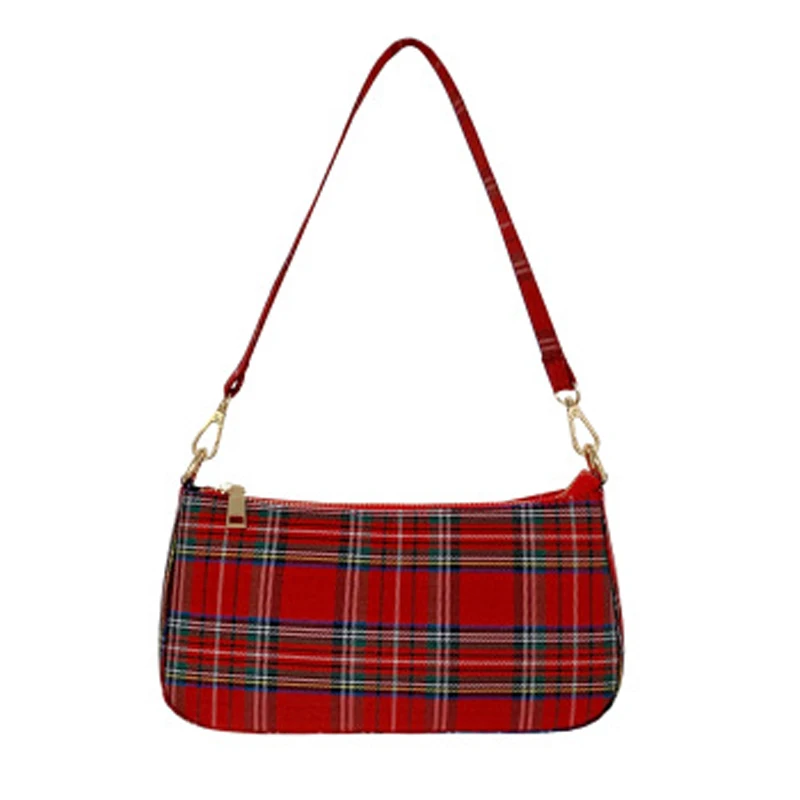 

Women fashion vintage cotton canvas fabric clutch lattice handbag trendy crossbody bag, 5 colors for choose/customizable