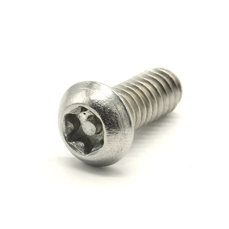 Tornillos De Seguridad Torx - M6x12mm, Acero Inoxidable (pack 50)