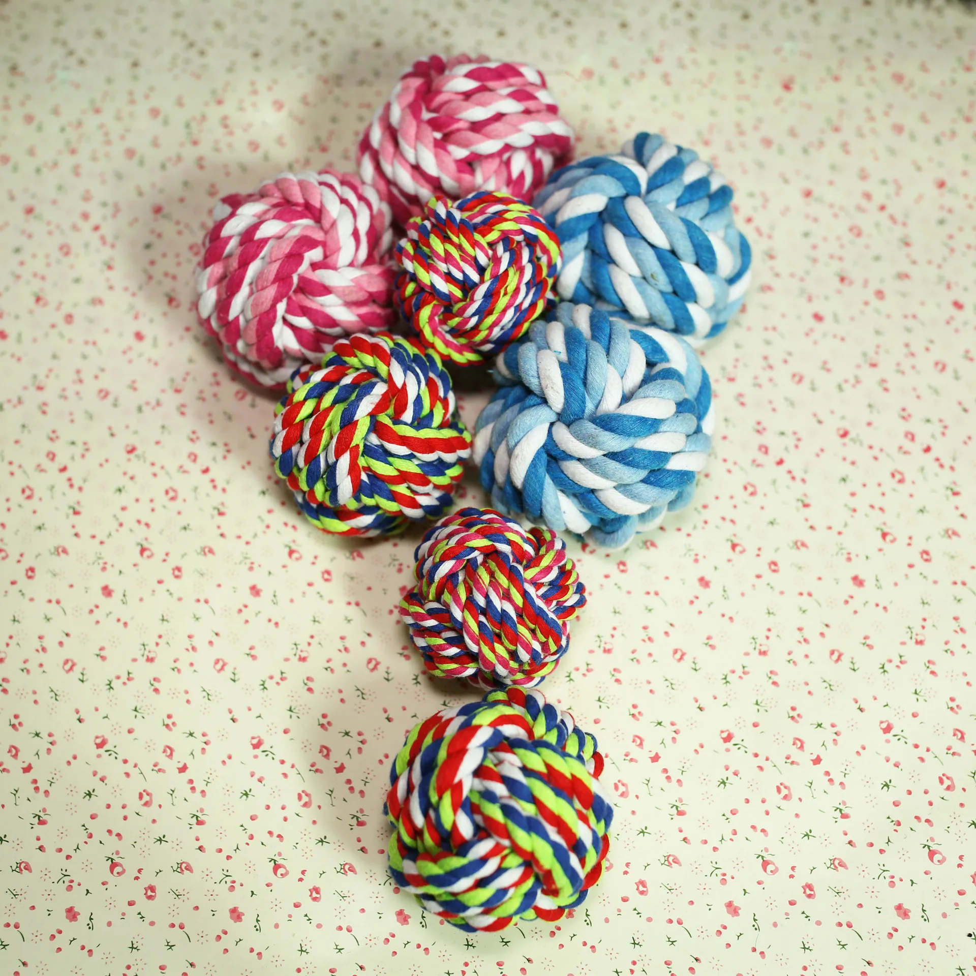 

Widely used superior quality cotton rope ball cat pet toys interactive pet shops toys dog pet toys
