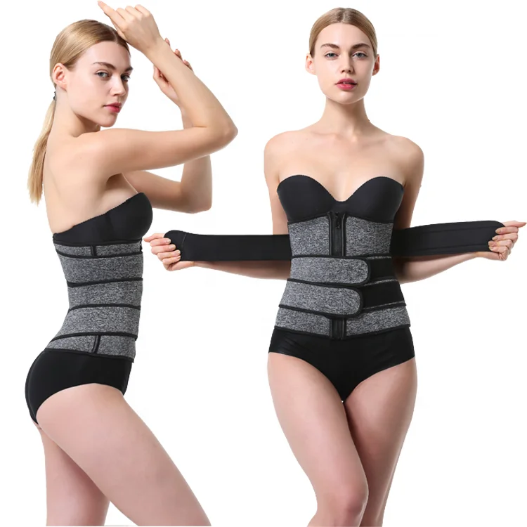 

Fashion Girdle Waist Trainer Corset Private Label Best Trainer Fajas with Adjustable Women Sexy Waist Trimmer Wrap Waist Trainer