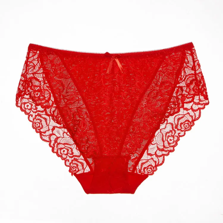 

New Fashion Women Underwear Panties Sexy Lace Transperant Silk Saten Women Pants Panties Ladies Underwear Briefs