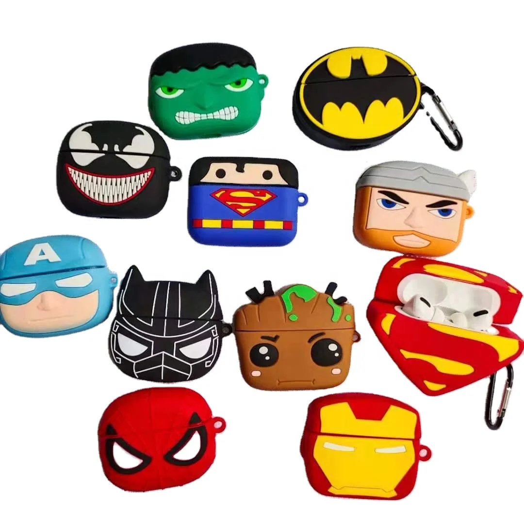 

3D cartoon silicone soft case suitable for air3 tws