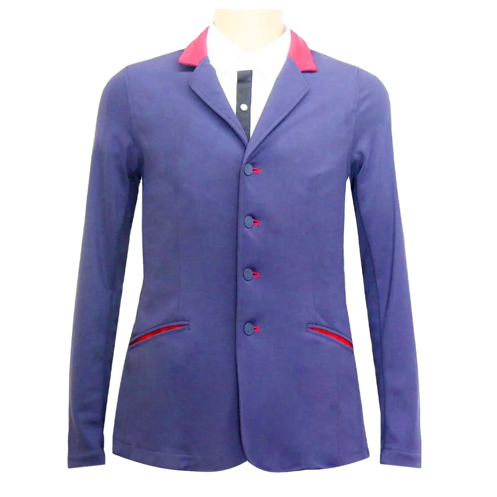 

High quality custom man new design nylon spandex dry fit equestrian horse riding competition Jacket