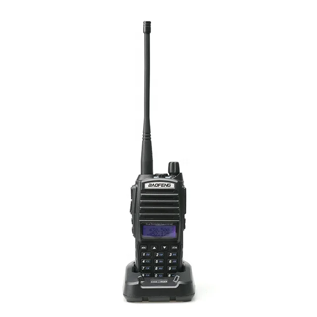 

Baofeng UV-82 dual band 82 ham radio baofeng uv82 mobile two way radio uv-82 5W VHF UHF handheld walkie talkie, Black