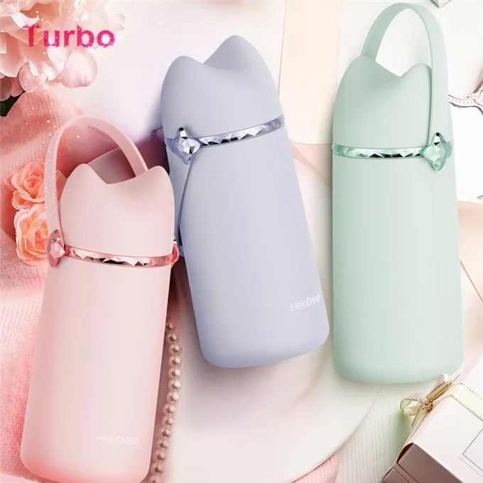 

Small MOQ Best Price custom logo kids children cartoon fashion animal shaped double wall stainless steel water bottle with straw, Multiple colors