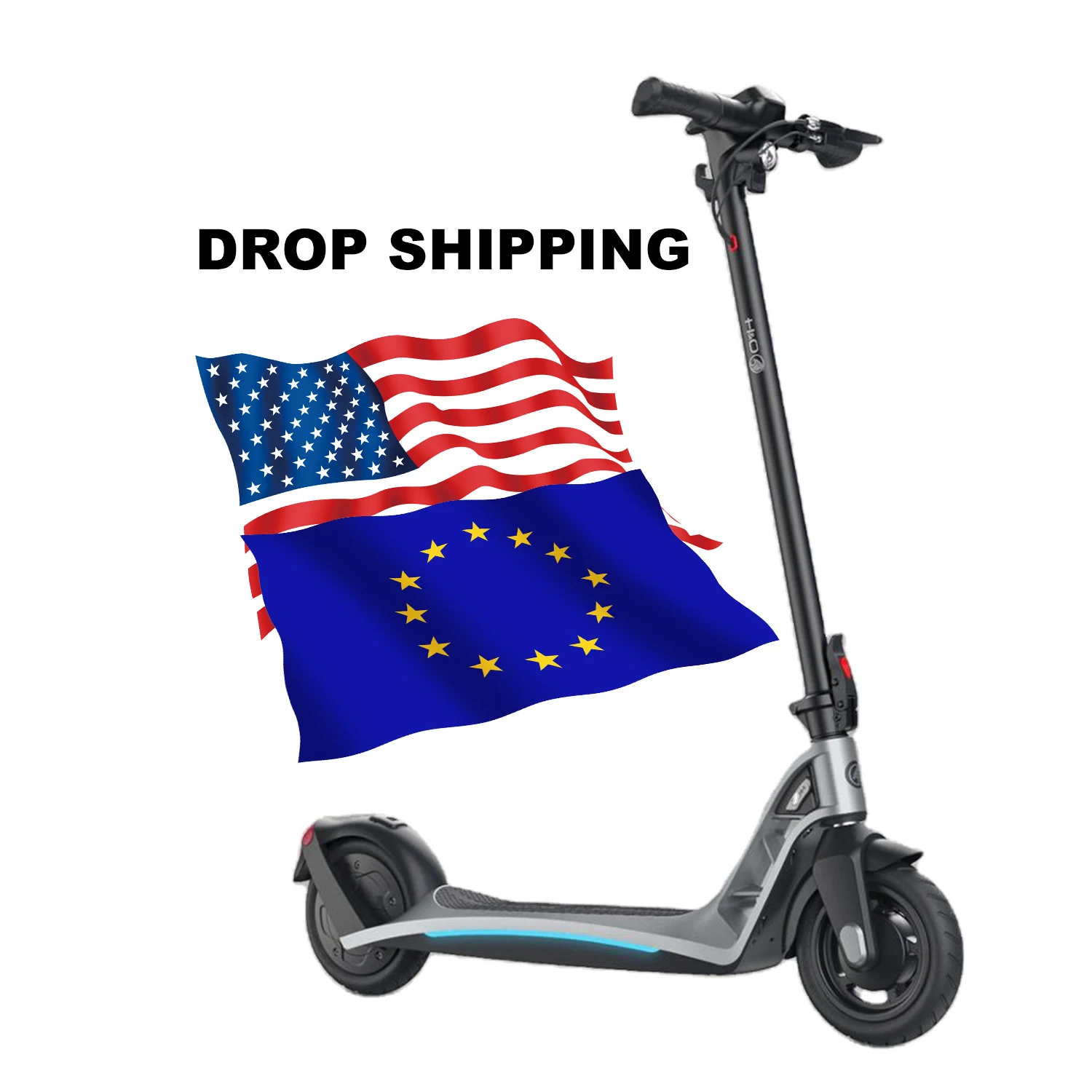 

H10 EU US Warehouse OEM Red Dot Award Electrica Scuter Magnesium Alloy Foldable Waterproof Electronic Electric E Scooter