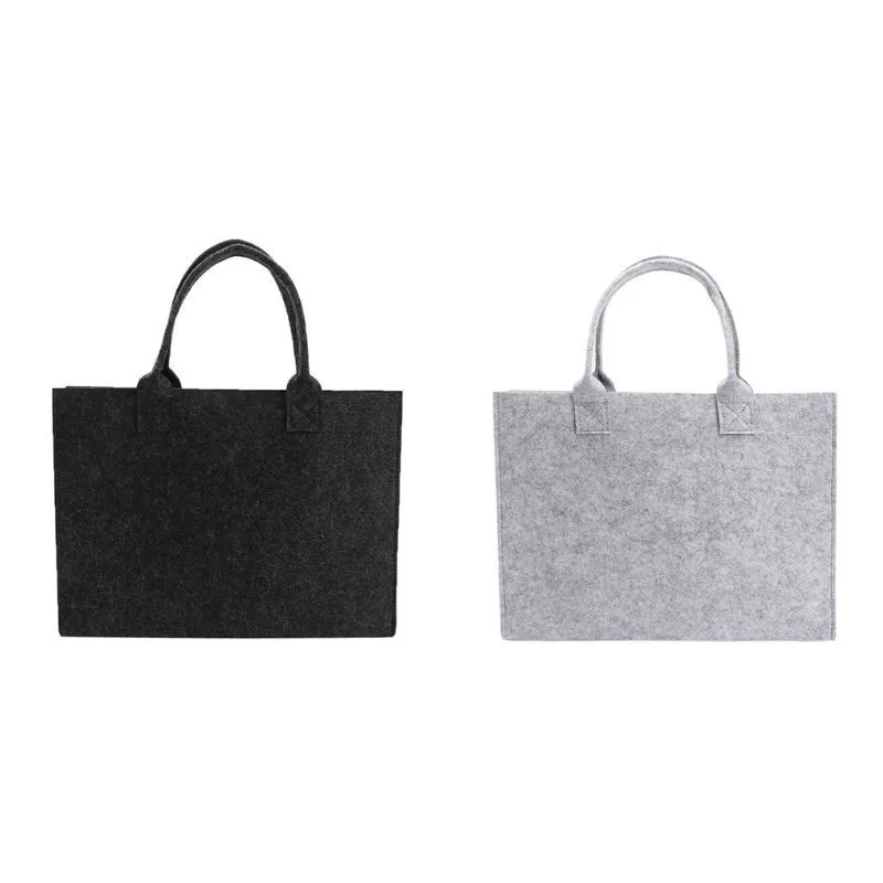 

Fashion business polyester felt handbag office bag laptop bag handbag men and women