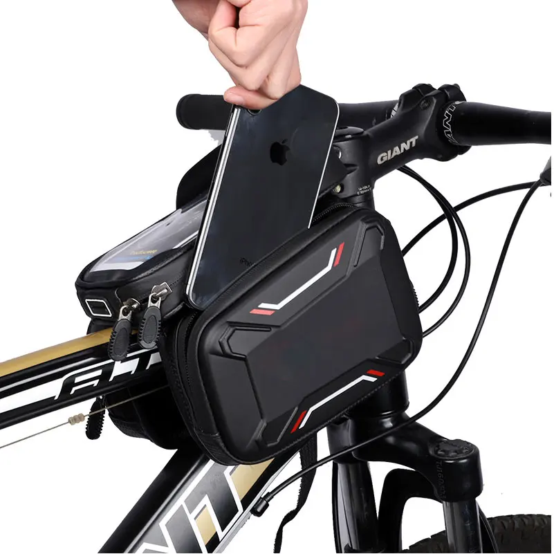 

OEM High Quality waterproof Bicycle Bag Reflective Bike Bicycle Saddle Bag, Black
