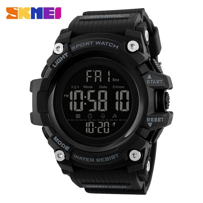 

skemi digital watches multifunction movement men waterproof digital watch, Black, blue, khaki, red, camouflage