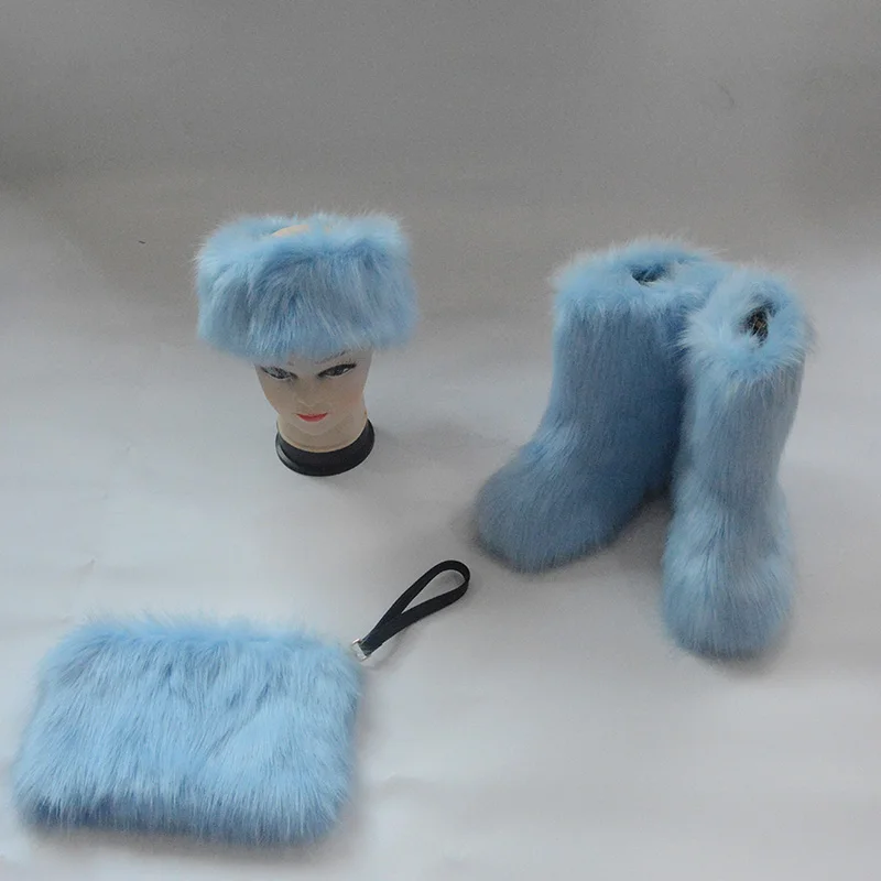 

lovely faux fur snow boots infant snow boots snow boots vendor, Customized color