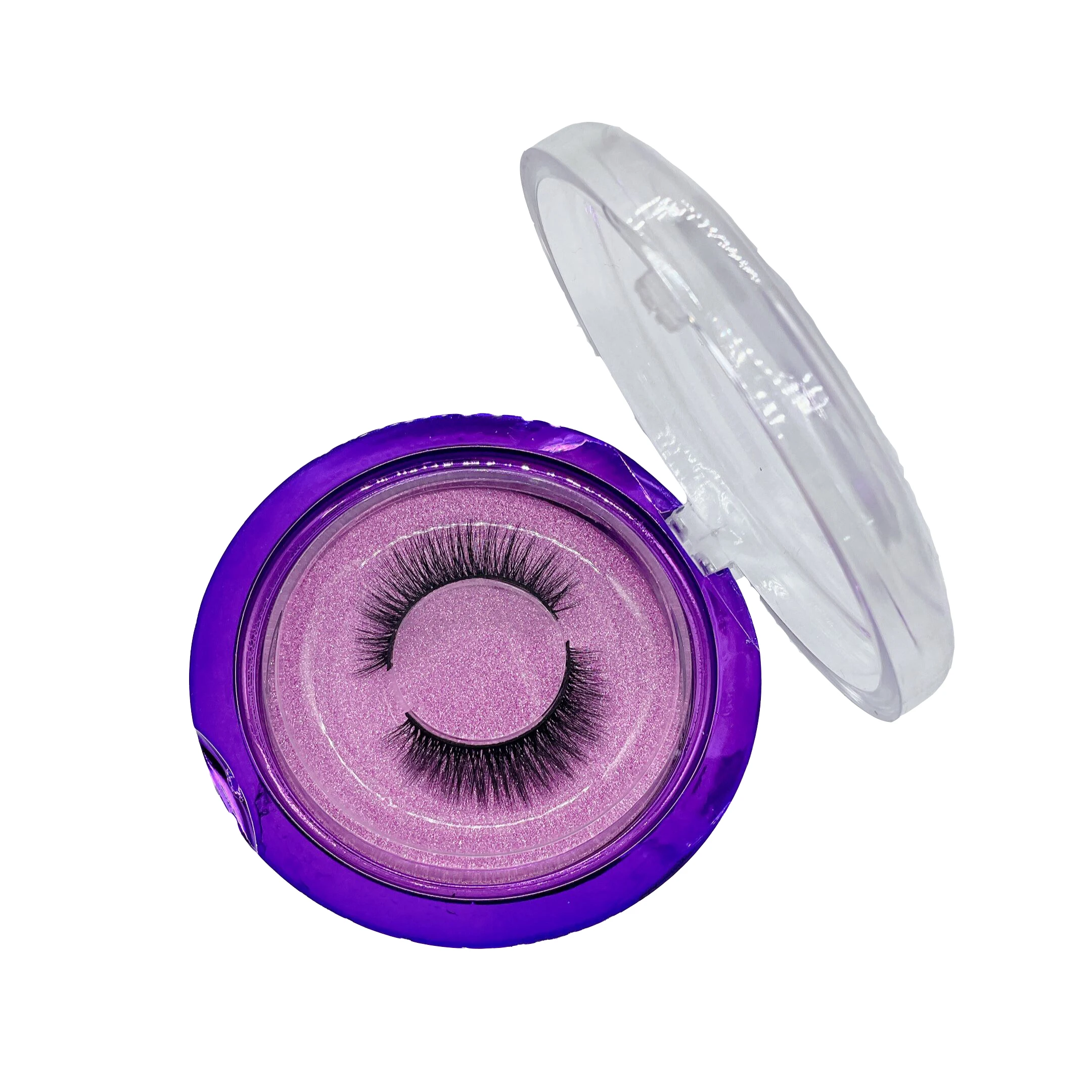 

high quality 3d luxury silk eyelashes and eyelash packaging box, Black color