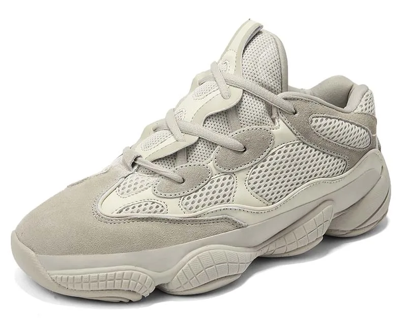 

2021 factory Original High Quality yezzy 500 sports running sneakers for men women, Yellow,cream,grey,black,beige,charcoal