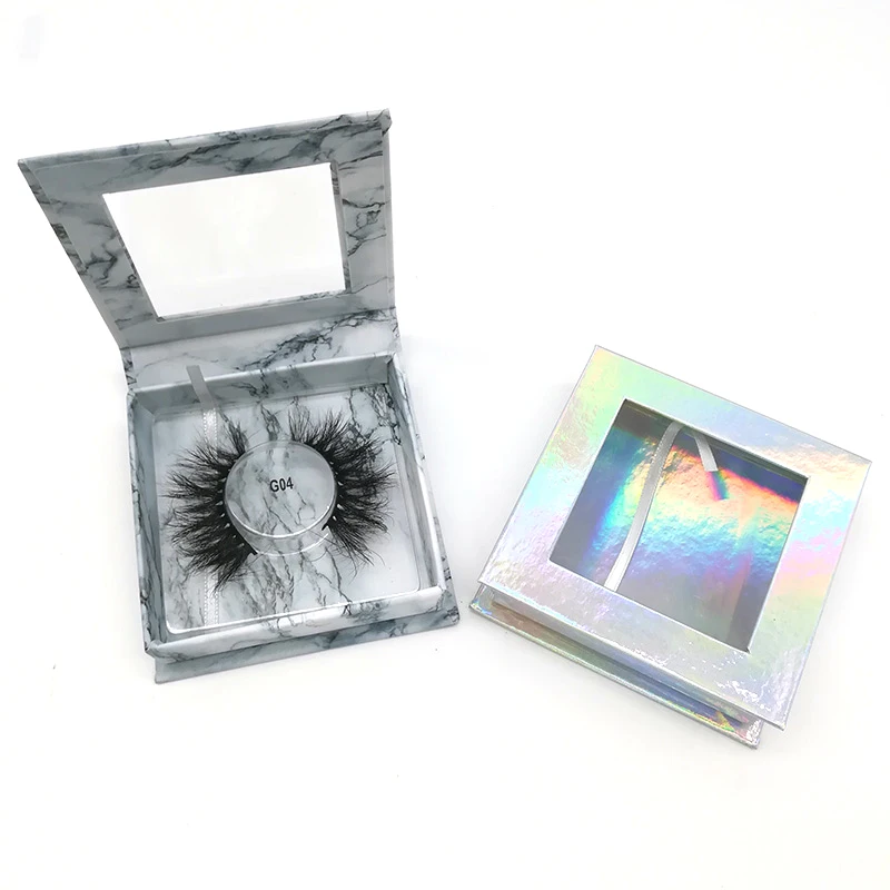 

3d mink lashes vendor customized boxes lashbox packaging mink eyelashes and lash cases with private label