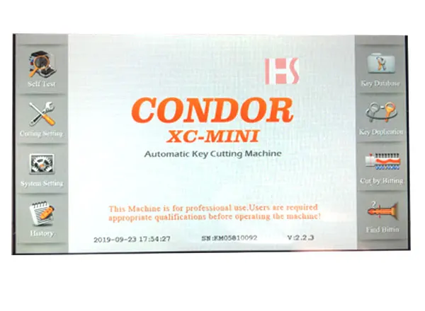 
2019 Latest Xhorse Locksmith Supplies Automatic Key Cutting Machine Plus Xhorse Condor XC-Mini 