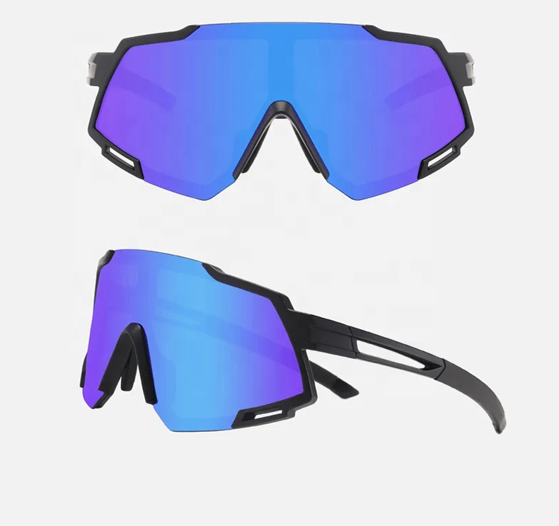 

Hot selling OEM 5 Lens Sports Light Frame bicycle glass polarized Bike Sunglasses Driving Sport Cycling Glasses