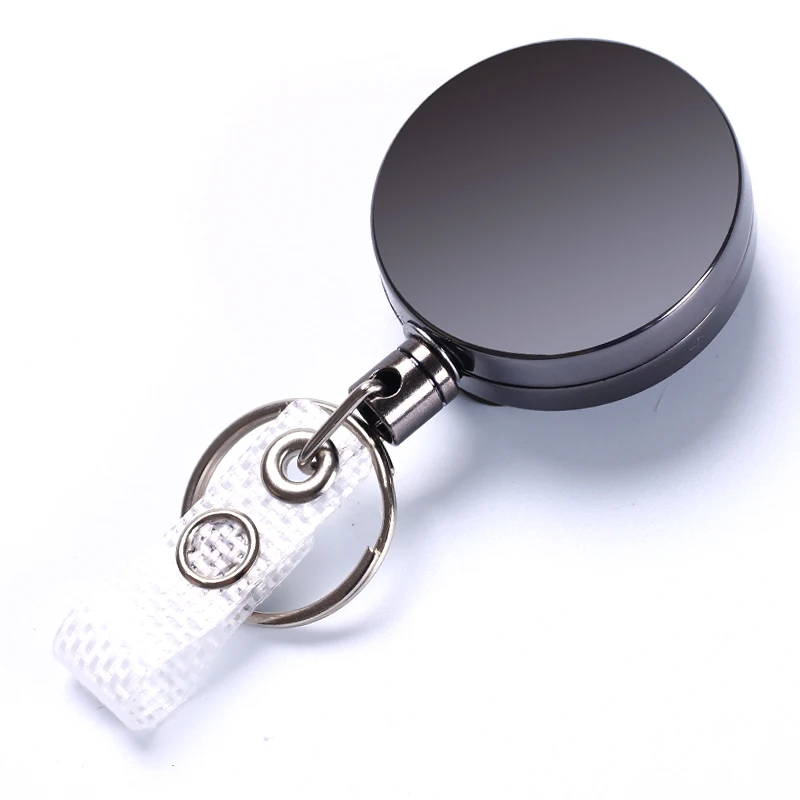 Metal Badge Reel Retractable And Stretchable Key Chain Yoyo Badge