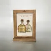 Factory Direct Sale Wooden Calendar Holder The Menu Folder Support Customized