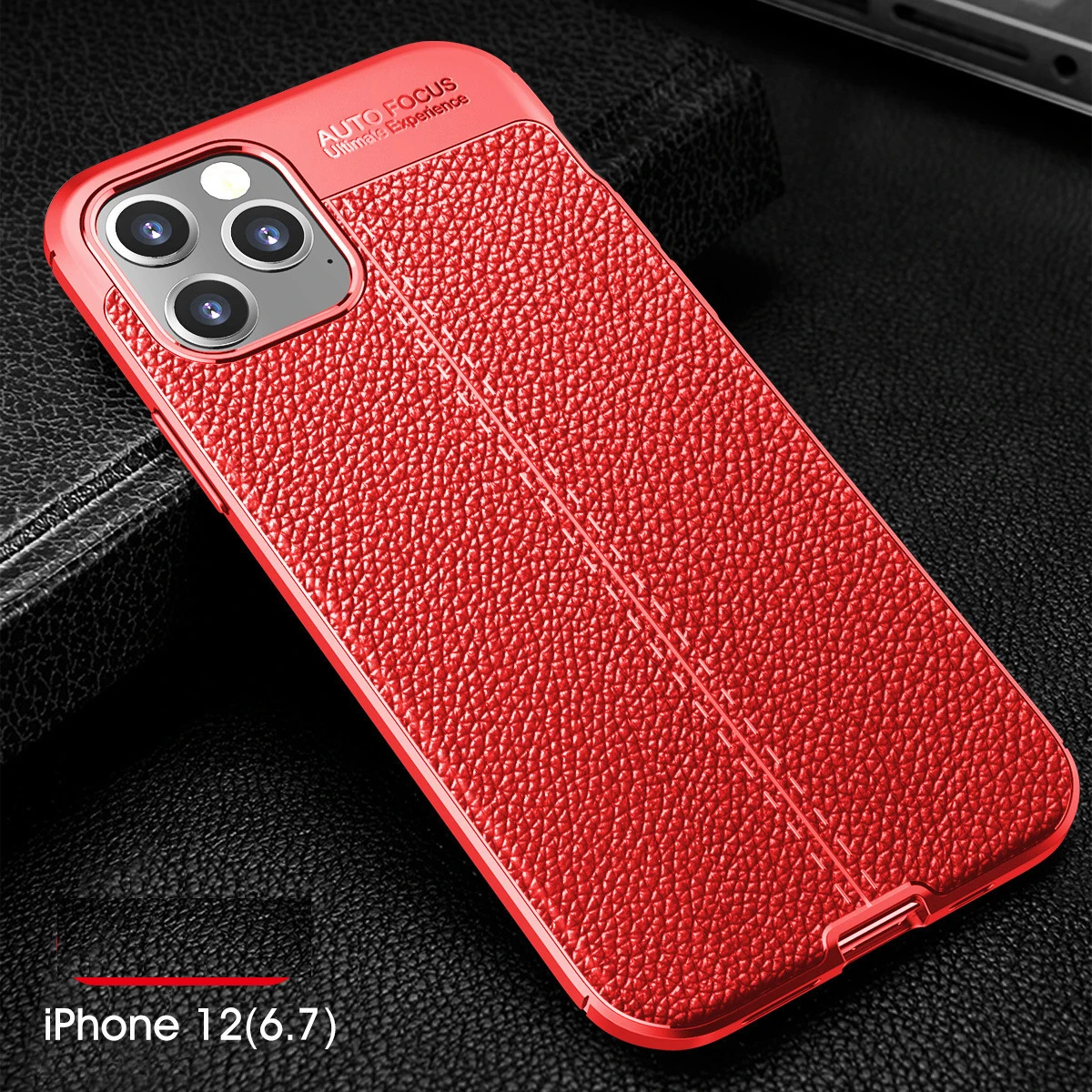 Auto Focus Ultimate Experience Case For Apple Iphone12 Pro 61 Inch Soft Tpu 360 Safety Airbags 7849