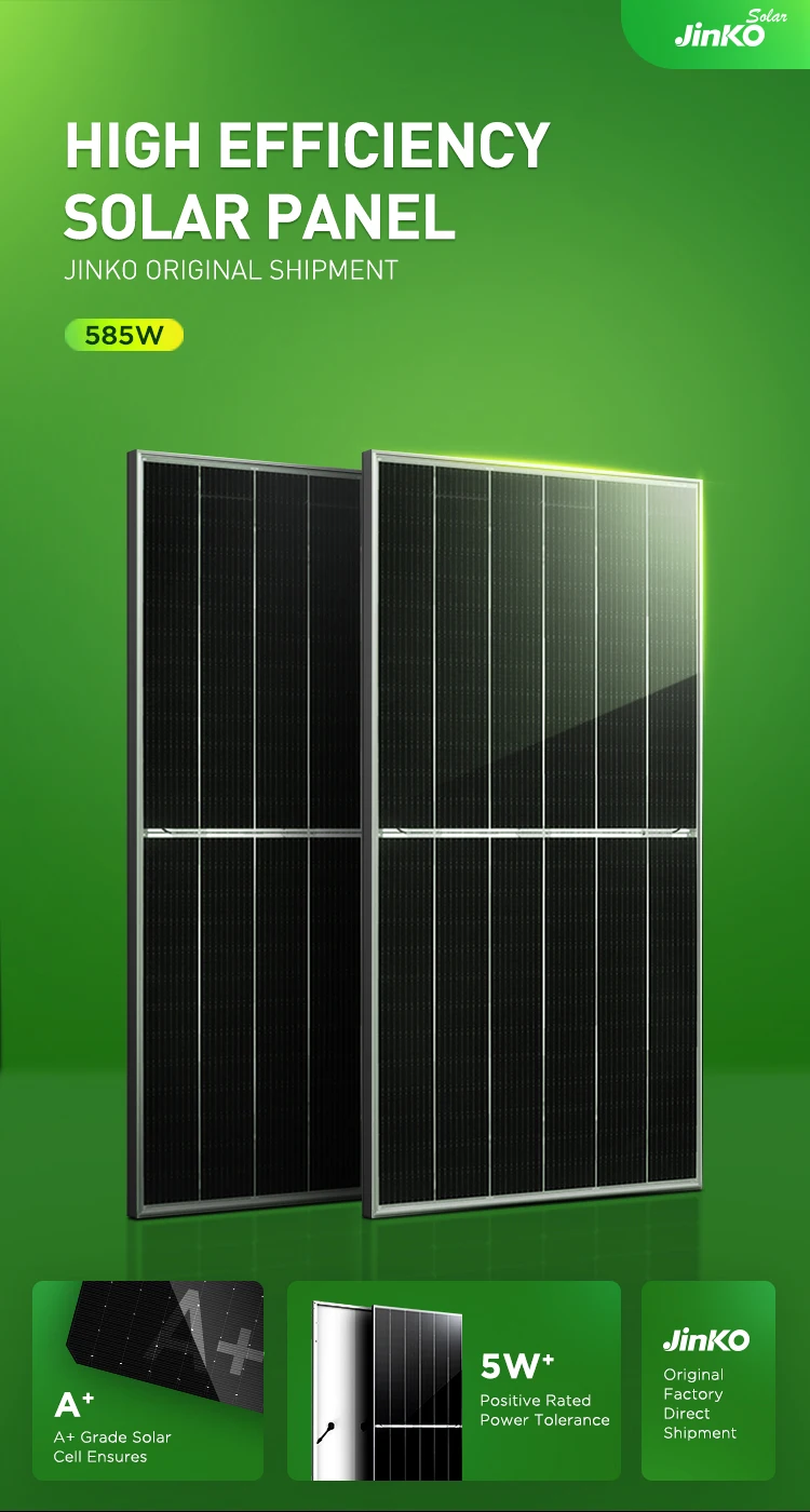 Jinko Solar Mono Pv Panel 400wp 440wp 445wp 450wp 455wp 500wp With Low ...