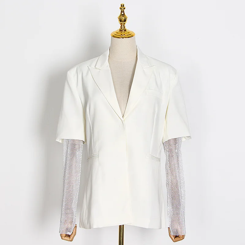 

2020 new arrivals autumn elegant women luxury sequin women blazer dresses