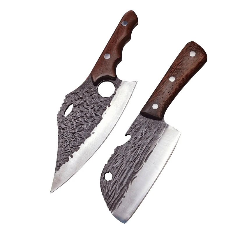 

Forged Boning Butcher Knife Chef Knives 5cr15 Stainless Steel Meat Cleaver Vegetable Cutter Kitchen Knife