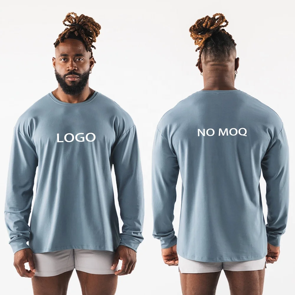 

Long Sleeve Yoga Fitness Wholesale Gym Running Quick Dry Custom Gym Sports Active Wear T Shirt For Men