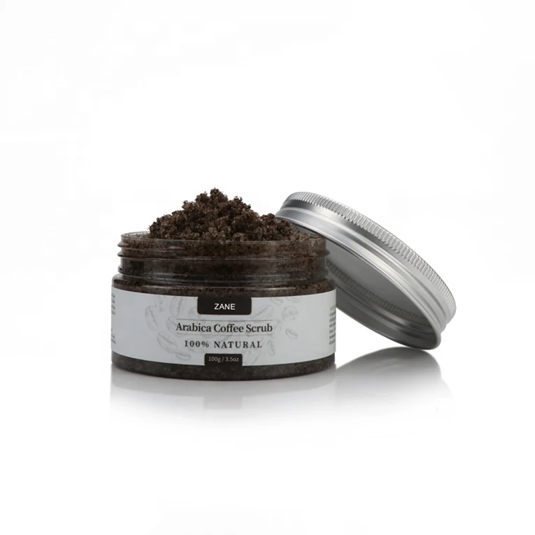

private label natural sugar skin whitening exfoliant organic coffee body scrub
