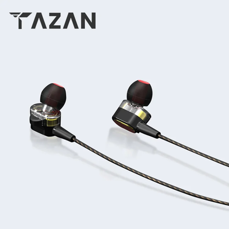 

2021 New Design Amazon Hot Selling Original Manufacture 3.5mm In Ear Wired Sports Bass Effect Gaming Mic Microphone Earphones