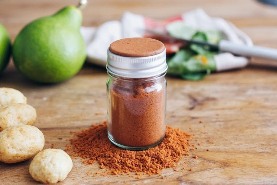Pan of adobo-seasoned chicken