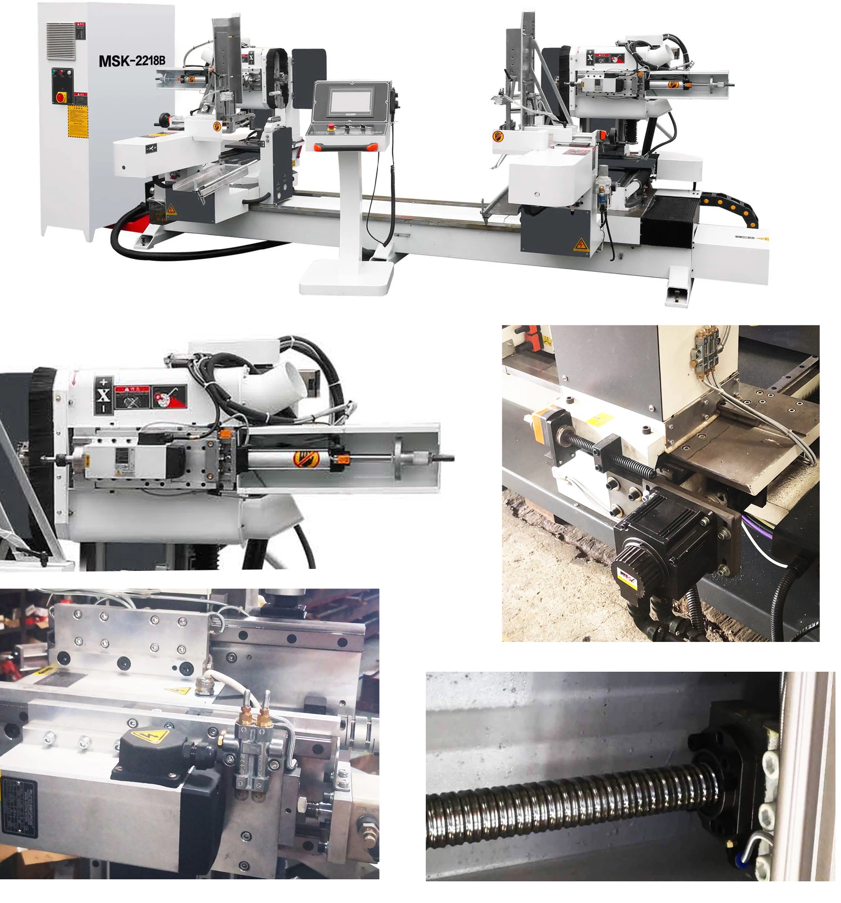 Cnc Double End Automatic Rectangular Tenoner For Wood Double End
