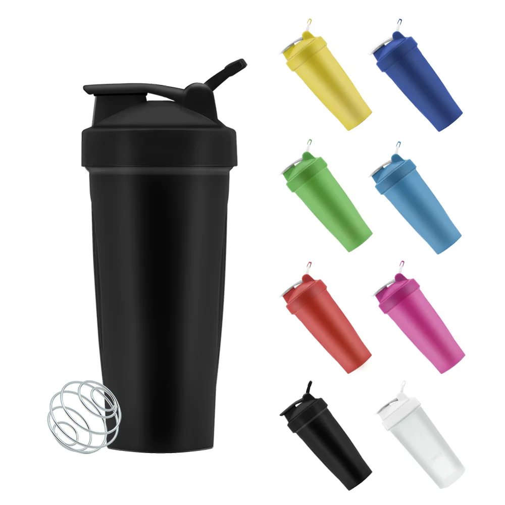 

Wholesale BPA Free Sports Fitness Workout Protien Shake Gym Protein Shaker Bottle with Classic Loop Lid