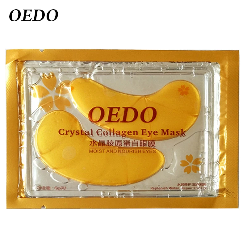 

Eye Care Treatment & Mask Gold Crystal Collagen Skin Care Eye Patches Dark Circle Whitening Face Mask Care Effect
