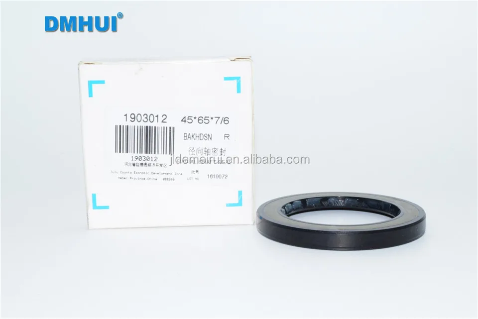 Dmhui Ts16949 Oil Seal Hydraulic Motor Rubber Oil Seal 45*65*7/6 Mm