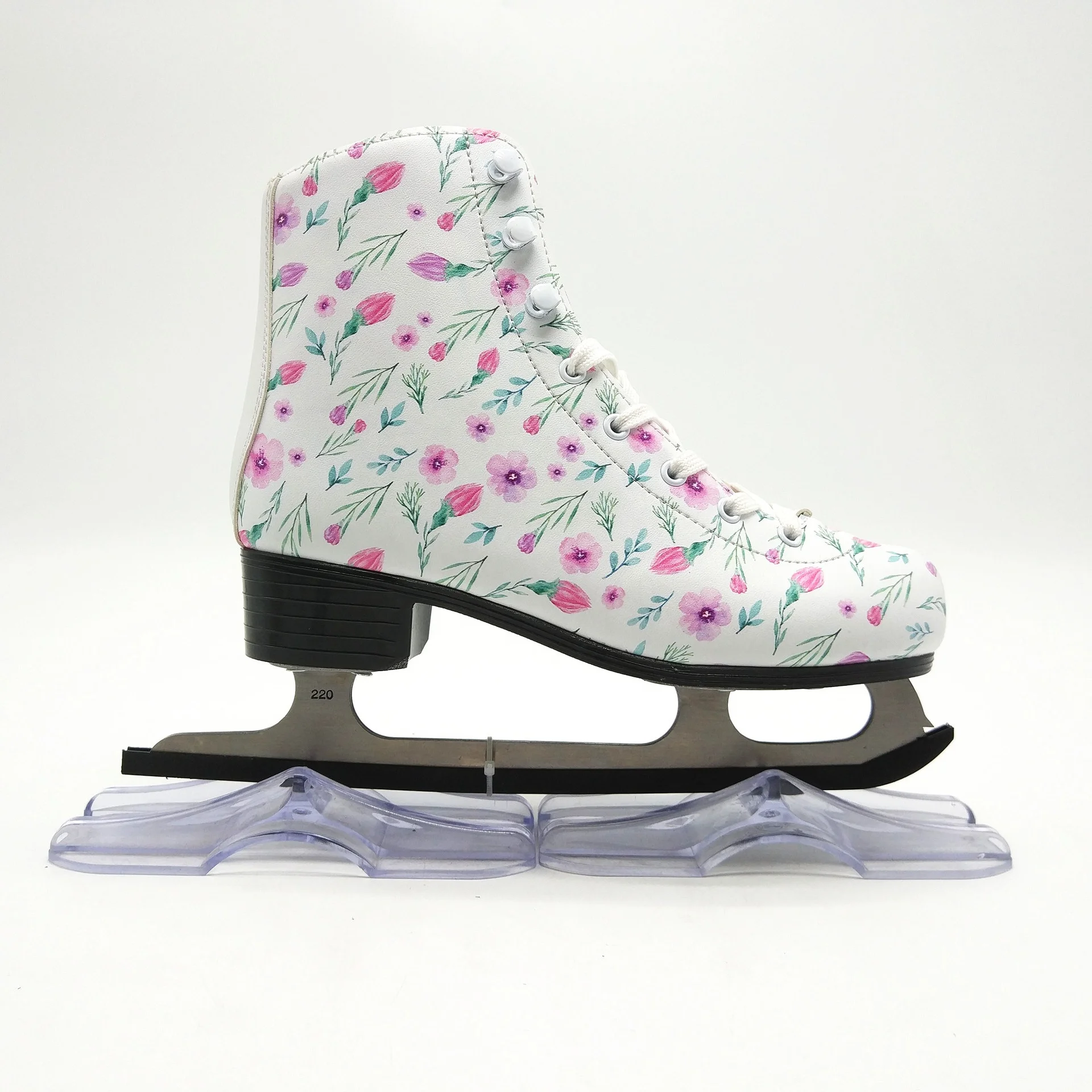 

Soybean moon god skating shoes wholesale adult children skating shoes special figure skate shoes, Black